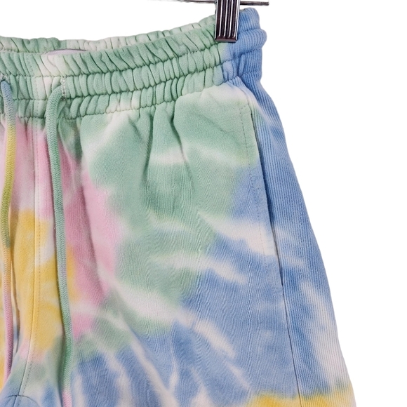 Moods Men's Tie-Dye Drawstring Waist Short - S - Picture 2 of 5